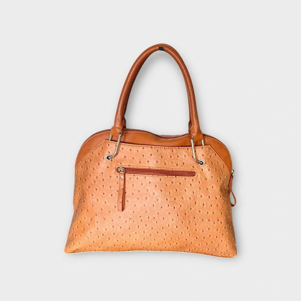 Cato Orange Satchel Bag